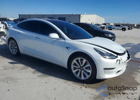 2018 Tesla Model 3 из США, поврежденный, VIN 5YJ3E1EB9JF067746